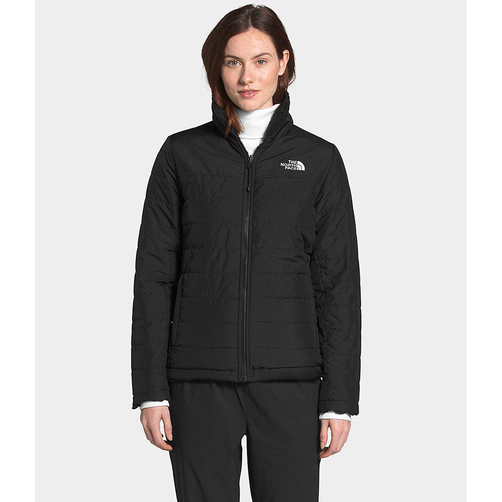 The North Face Mossbud Reversible Γυναικεια Σακάκι - Μαυρα (ECTR29654)